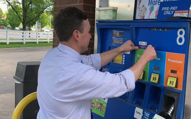 No skimmers found during inspections of Franklin County gas pumps